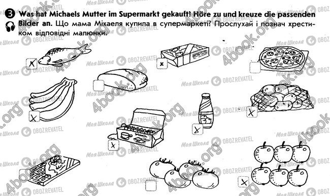ГДЗ Немецкий язык 6 класс страница стр65. впр3