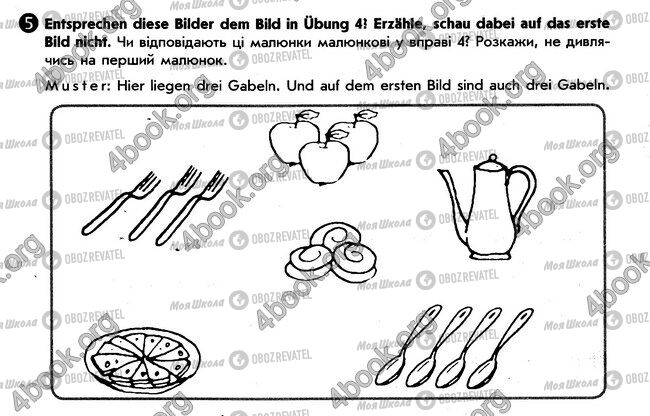 ГДЗ Німецька мова 6 клас сторінка стр70. впр5