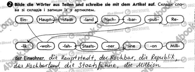 ГДЗ Немецкий язык 6 класс страница стр80. впр2