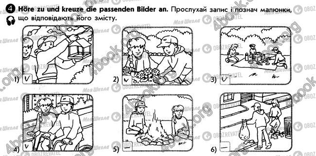 ГДЗ Немецкий язык 6 класс страница стр105. впр4