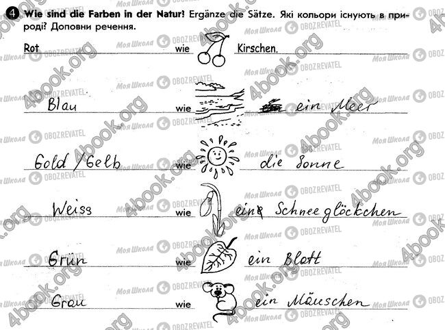 ГДЗ Немецкий язык 6 класс страница стр95. впр4