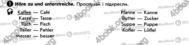 ГДЗ Німецька мова 6 клас сторінка стр69. впр1