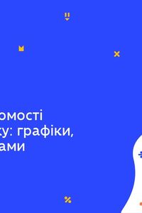 Онлайн урок 9 клас Алгебра. Початкові відомості про статистику: графіки, таблиці, діаграми (Тиж.6:СР)