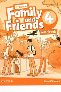 ГДЗ Англійська мова 4 клас Naomi Simmons 2019 Family and Friends 4 workbook 2nd edition