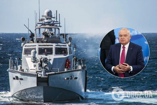 Киселев заявил о строительстве военно-морской базы в Северодонецке, который не имеет выхода к морю