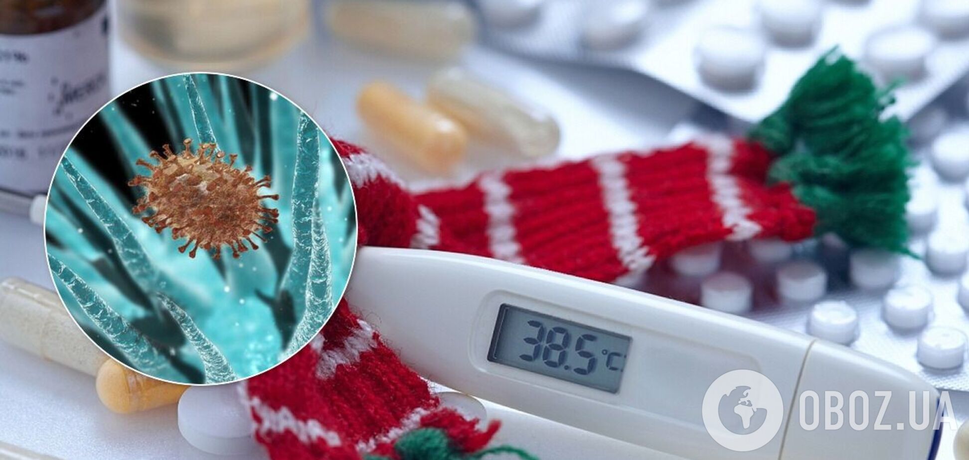 Медик заявил о появлении новых вирусов гриппа в Украине