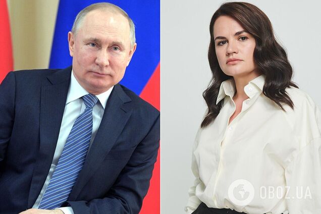 Тихановская захотела помощи Путина и назвала его 'мудрым'