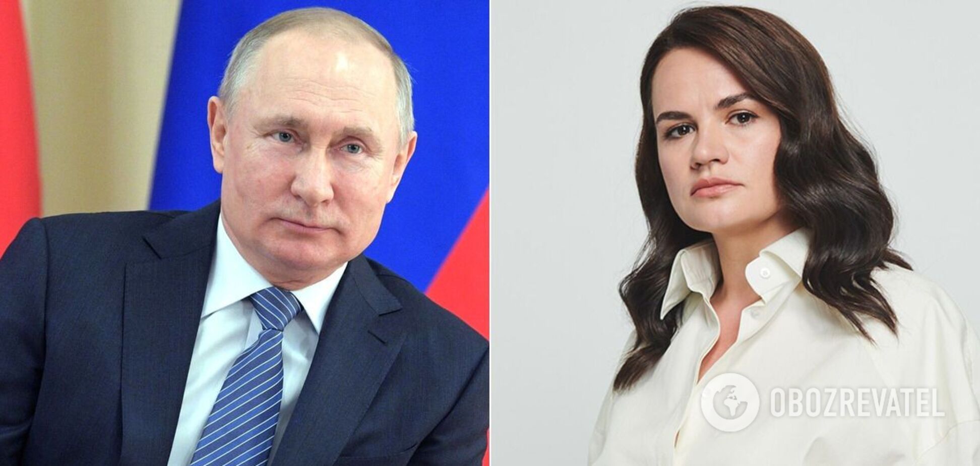 Тихановская захотела помощи Путина и назвала его 'мудрым'