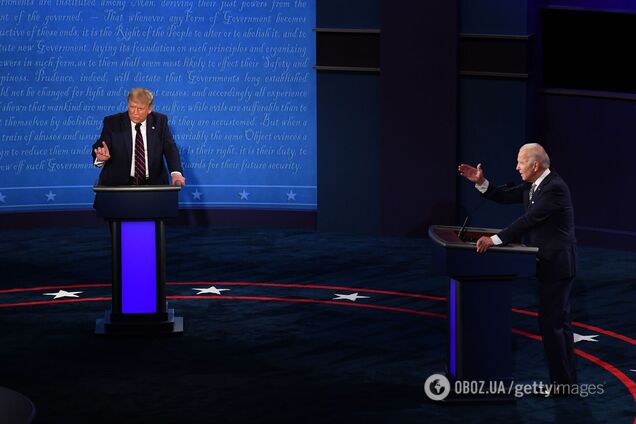 Дебаты Джо Байдена и Дональда Трампа