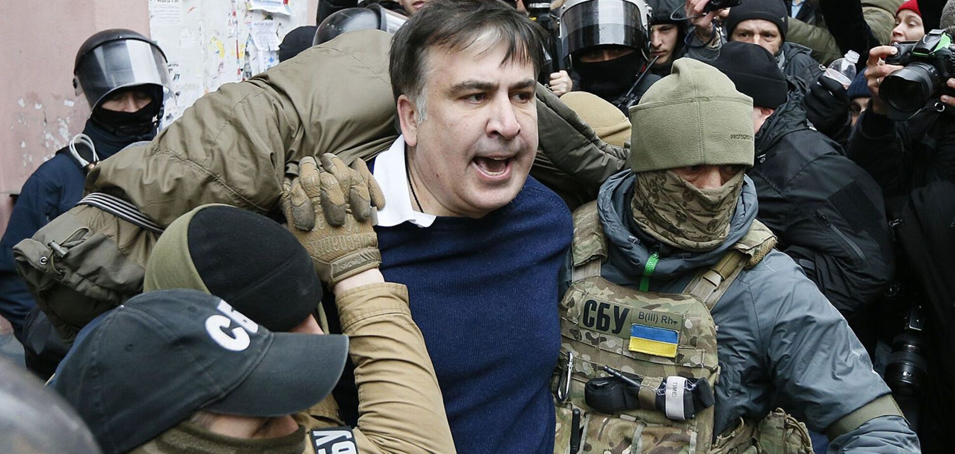 За затримання і видворення Саакашвілі судитимуть прикордонників