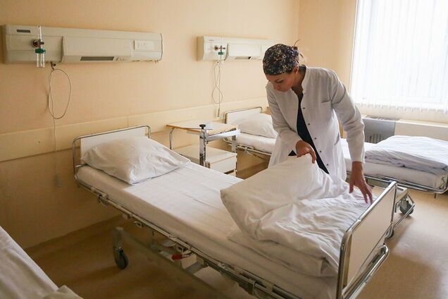 Середній показник завантаженості ліжок по Україні становить 58,6%