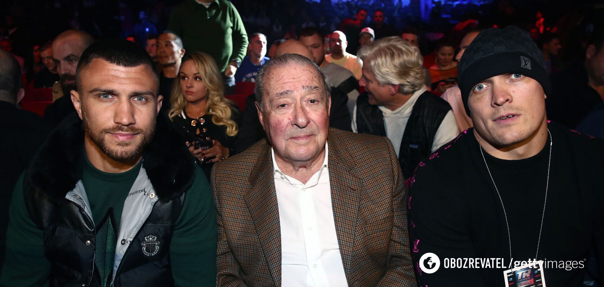 Василь Ломаченко, Боб Арум і Олександр Усик