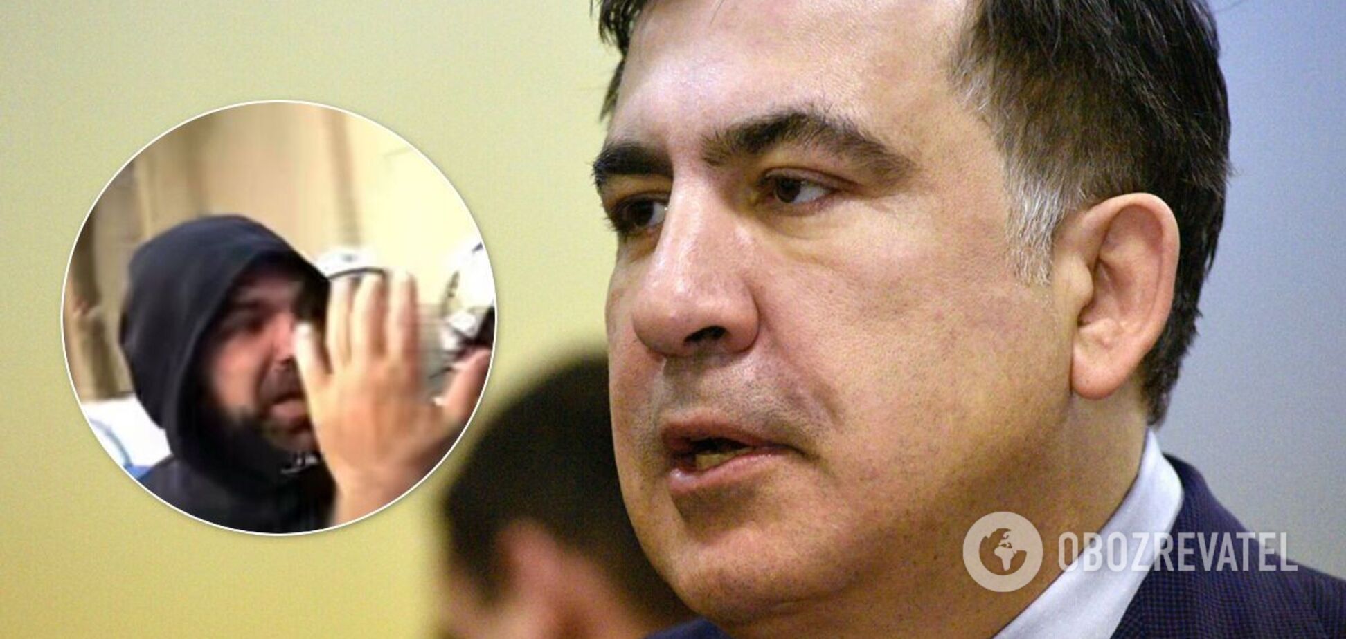 На Саакашвили в Афинах напал неизвестный