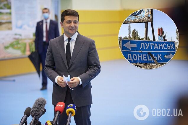 Владимир Зеленский о Донбассе