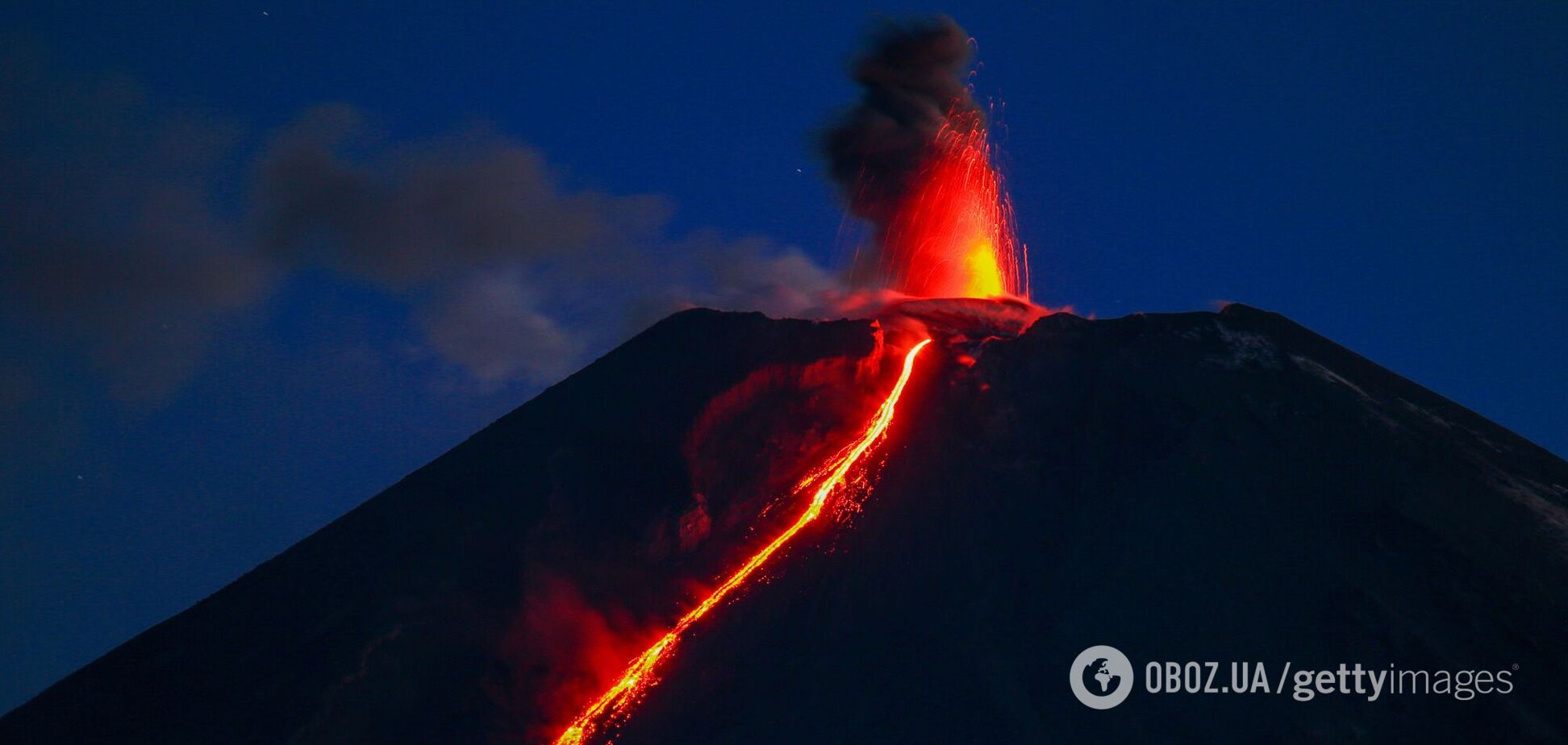 Ключевской вулкан на Камчатке