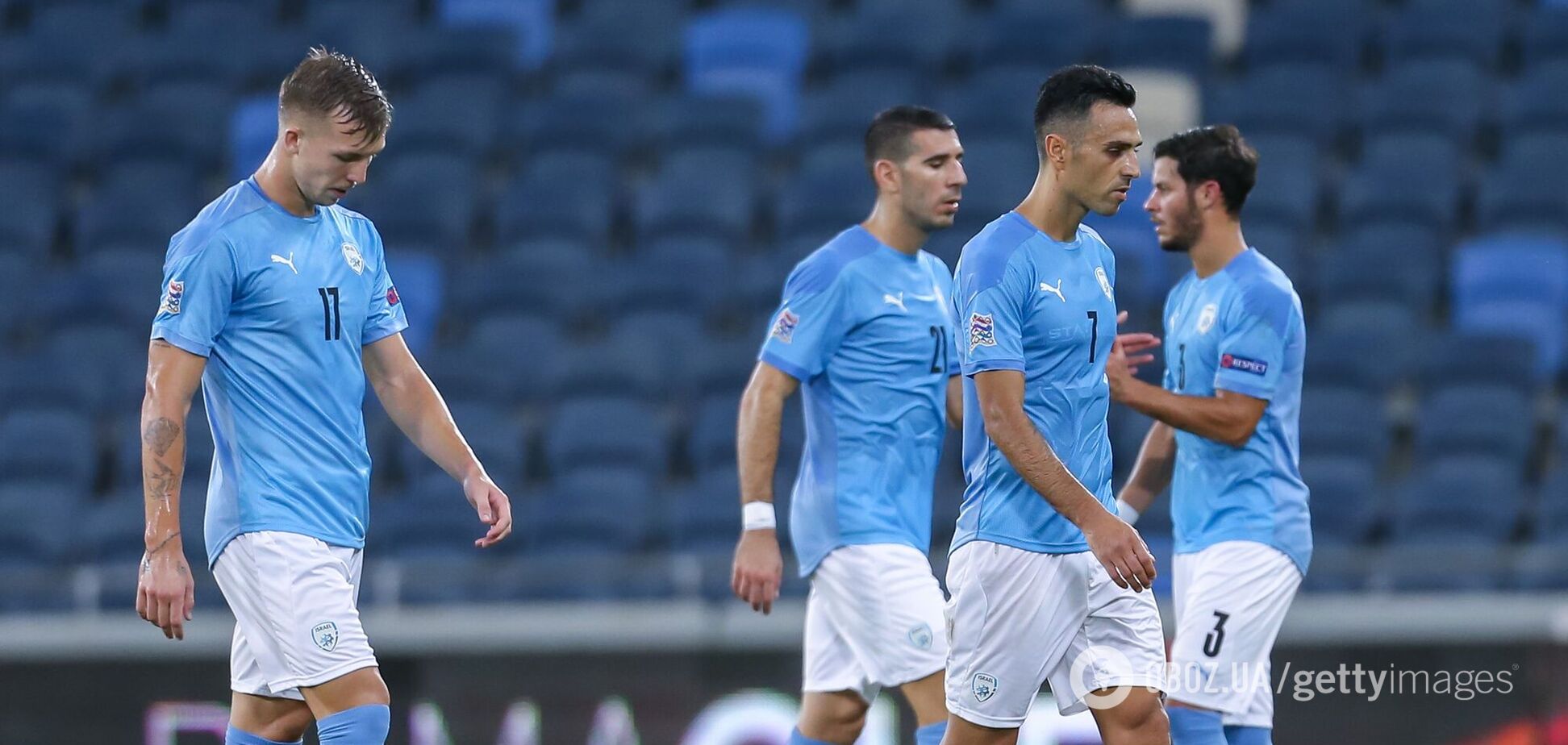 Игроки сборной Израиля