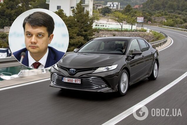 В сети опубликовали видео кортежа главы Верховной Рады Украины