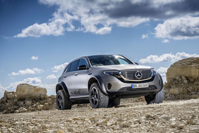Mercedes-Benz построил электрический вездеход для экстремалов