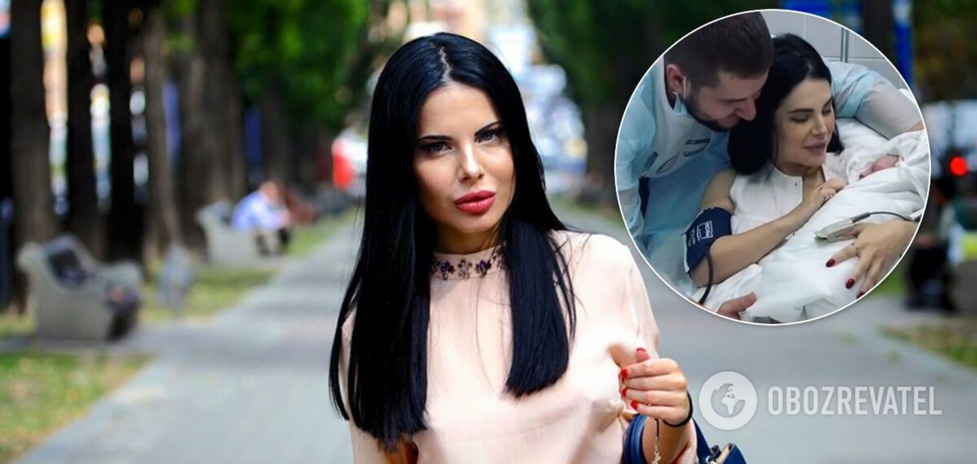 Скандальная светская львица Алена Лоран родила третьего ребенка