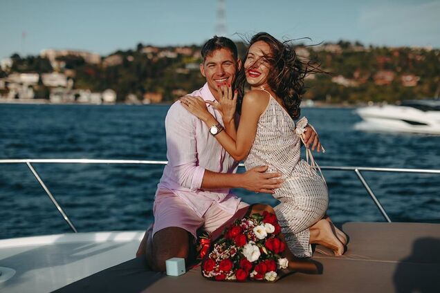 Владимир Остапчук женился с Кристиной Горняк