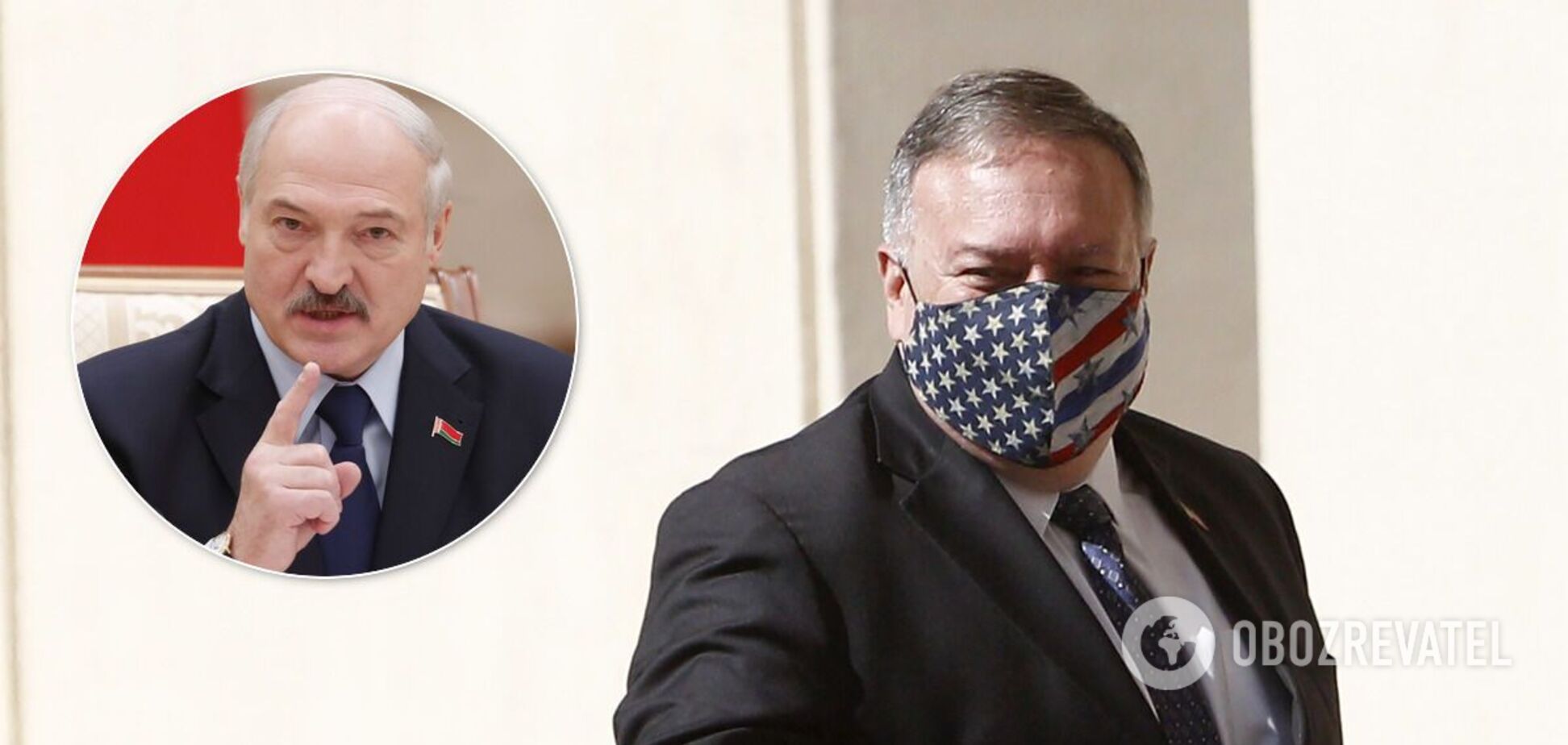 Помпео заявил о поддержке белорусского народа