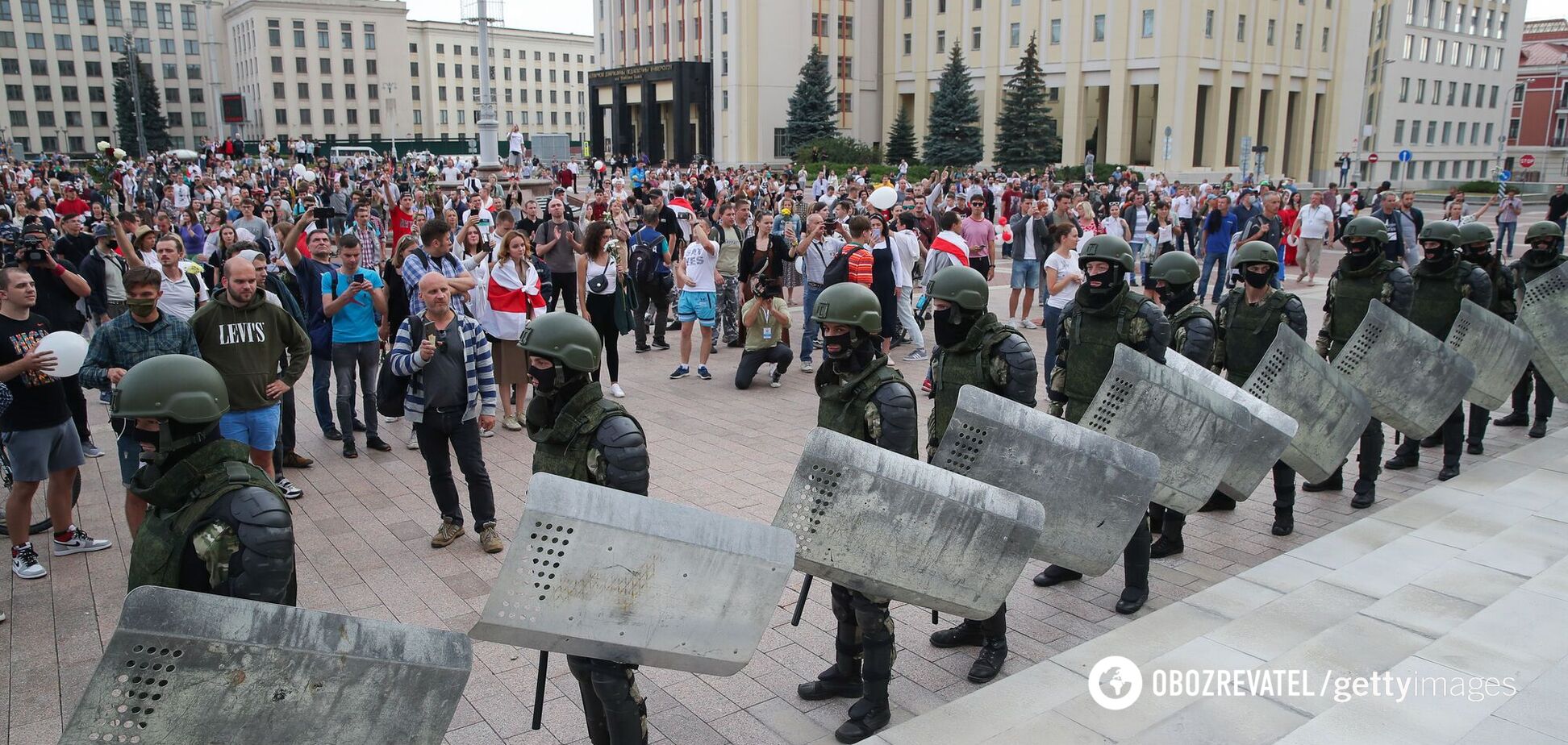 Країни ЄС засудили насильство проти демонстрантів у Білорусі