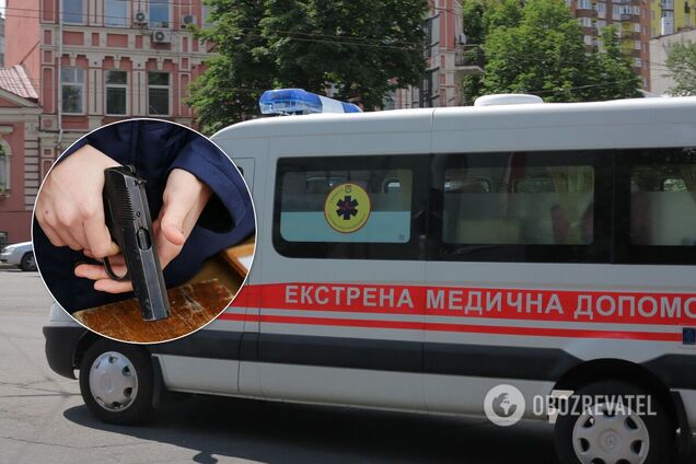 В Николаеве муж выстрелил жене в голову. Видео