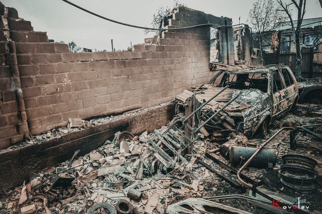 Пожар в Сиротино