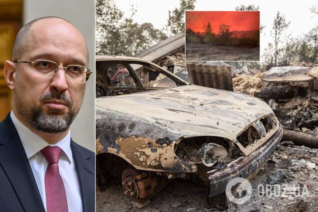 Пожары на Луганщине