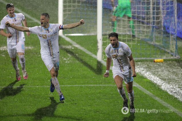 'Рієка' святкує гол