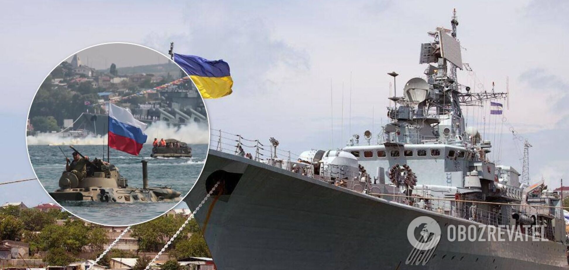 В России пригрозили взять 'под прицел боевых систем' украинские военно-морские базы в Черном море