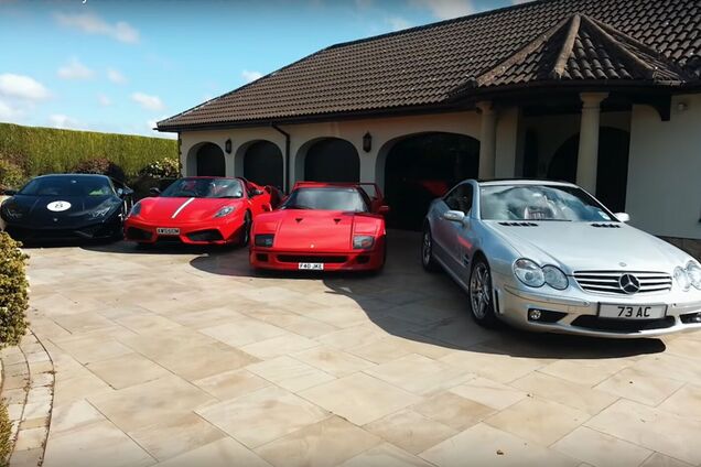 80-летний дедушка показал свою коллекцию Ferrari: он до сих пор на ней ездит