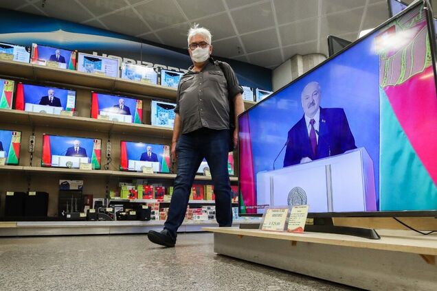 На білоруському ТБ почалася антиукраїнська пропаганда