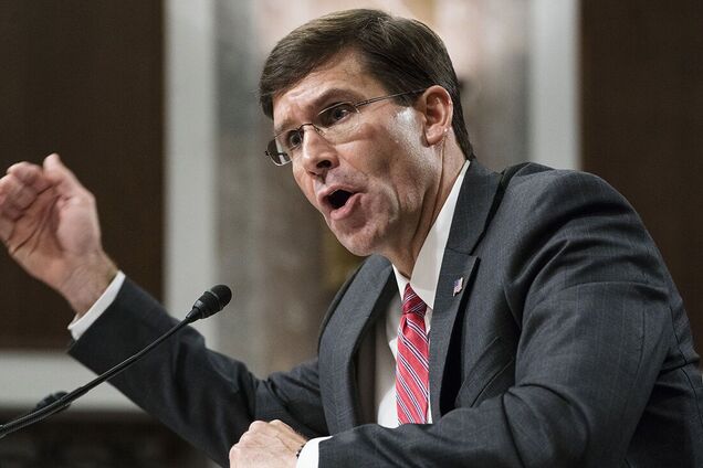 Марк Еспер назвав Росію та Китай головними загрозами для США