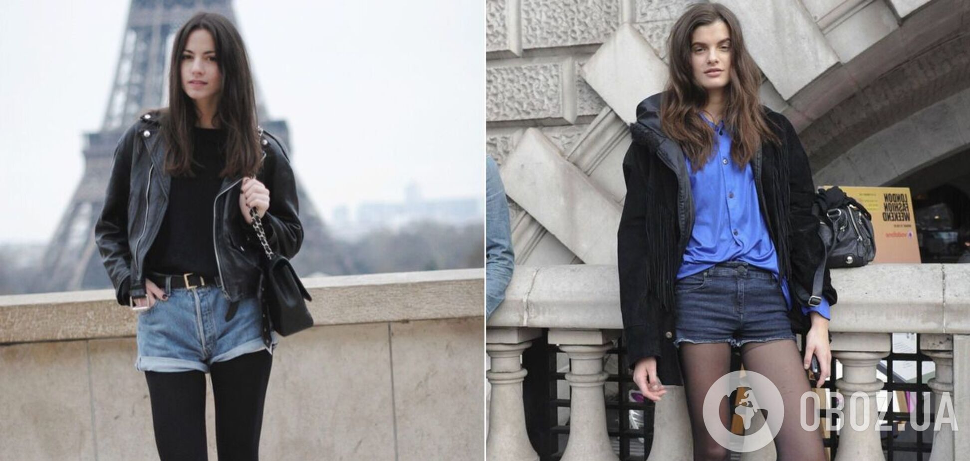 Стилістка порадила не поєднувати колготки з джинсовими шортами