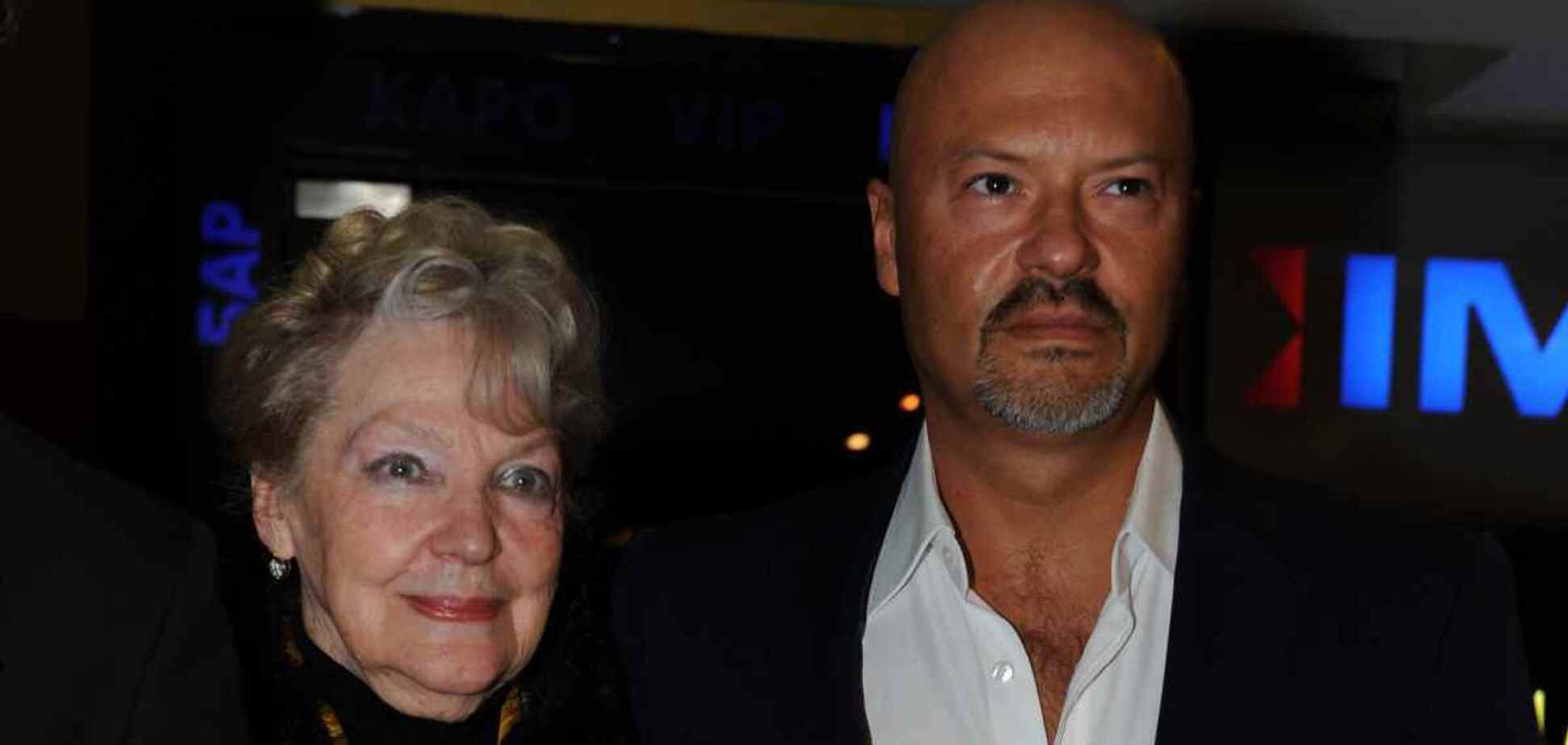 Скобцева с сыном Федором Бондарчуком