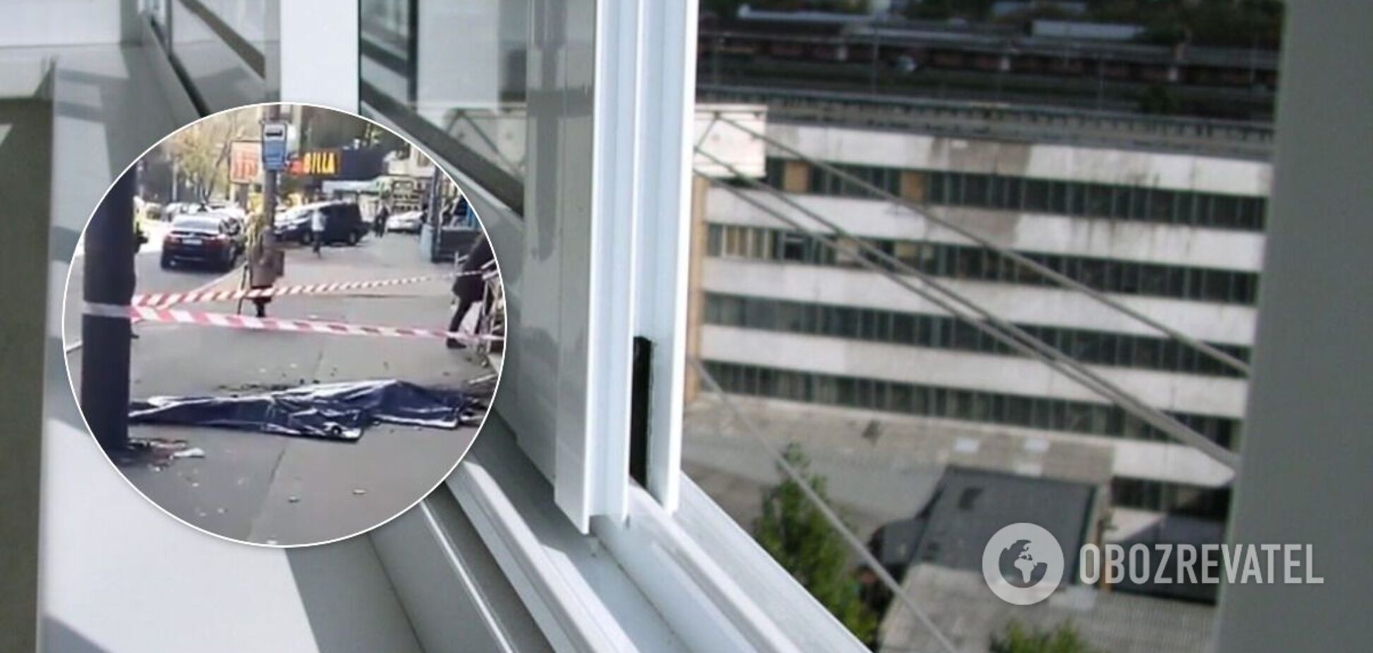 У Києві жінка з дитиною загинули, випавши з вікна