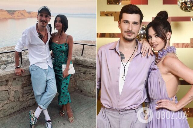 Первое фото - Позитив с женой, второе - с Юлией Сахневич