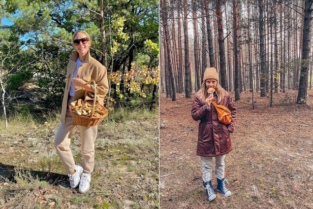 Бабкін, Шоптенко і Горбунов із Осадчою: як українські зірки збирали гриби