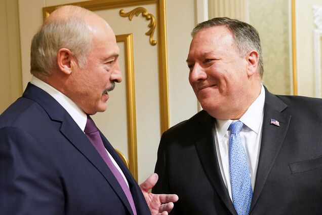 Александр Лукашенко и Майк Помпео