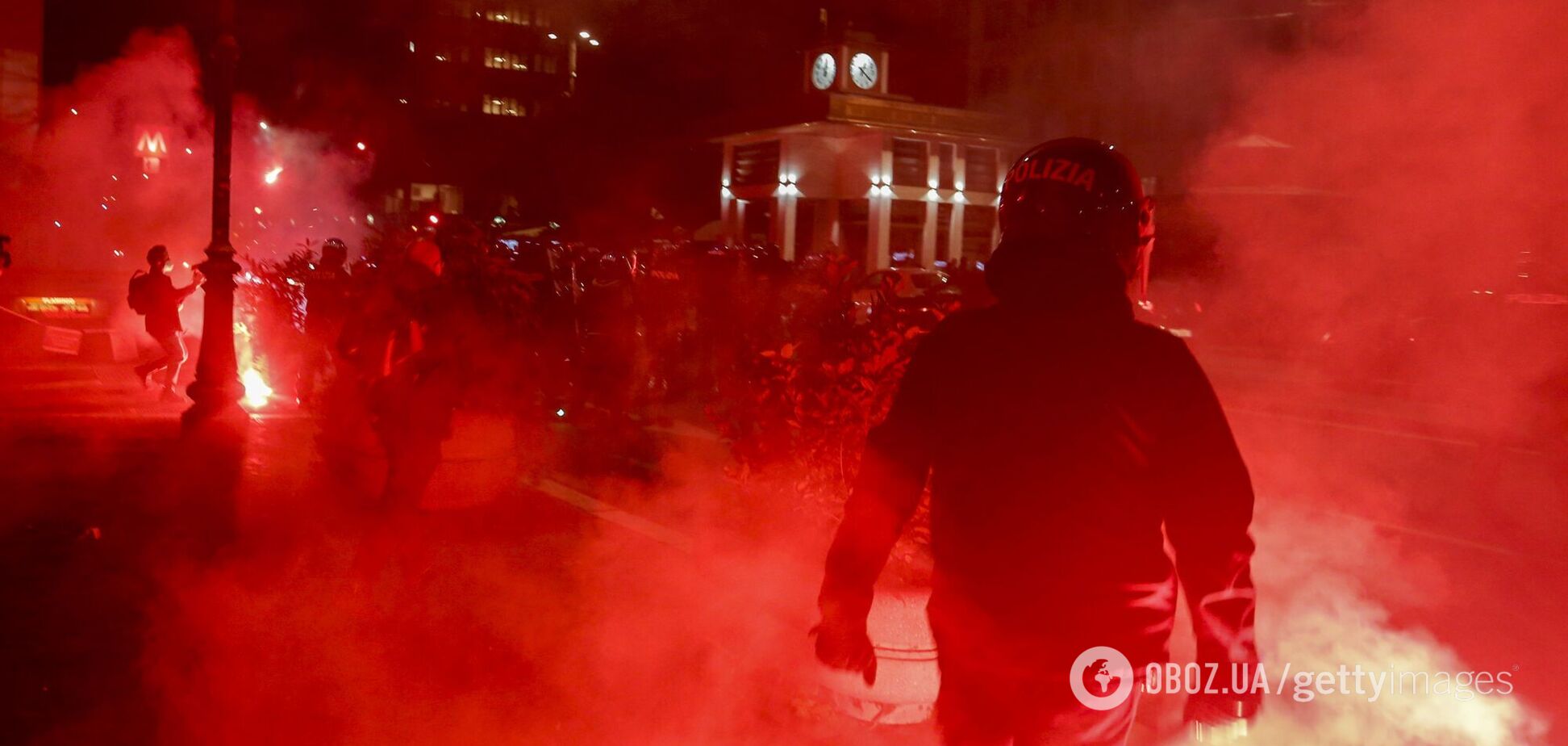 В Италии – рекорд по числу больных COVID-19: страну охватили протесты против карантина. Фото и видео