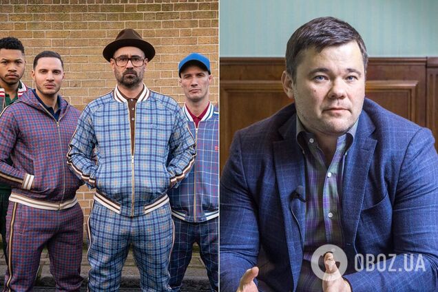 Герои фильма 'Джентльмены' и Богдан