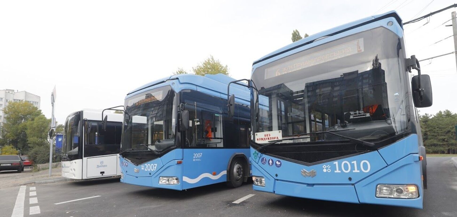 В Днепре рассказали о первом месяце работы электробусов на новом троллейбусном маршруте №6