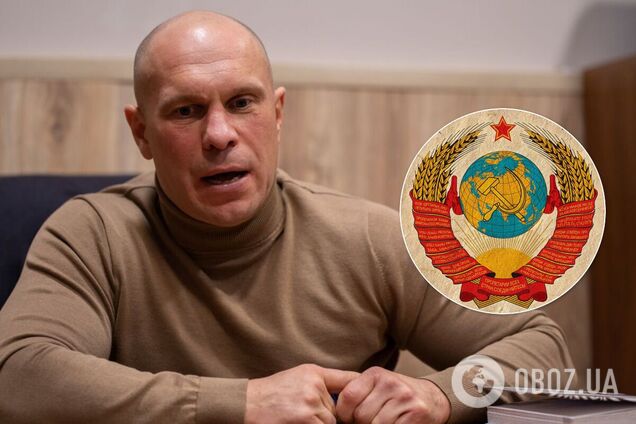 Кива устроил постановочную акцию в центре Киева и поблагодарил СССР. Видео