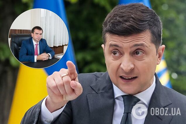 Глава ОАСК Павел Вовк и президент Владимир Зеленский