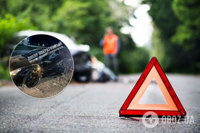 Тройное ДТП в Днепре: пострадали водители и пассажир. Фото