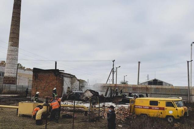 Взрыв газа в селе Березовское