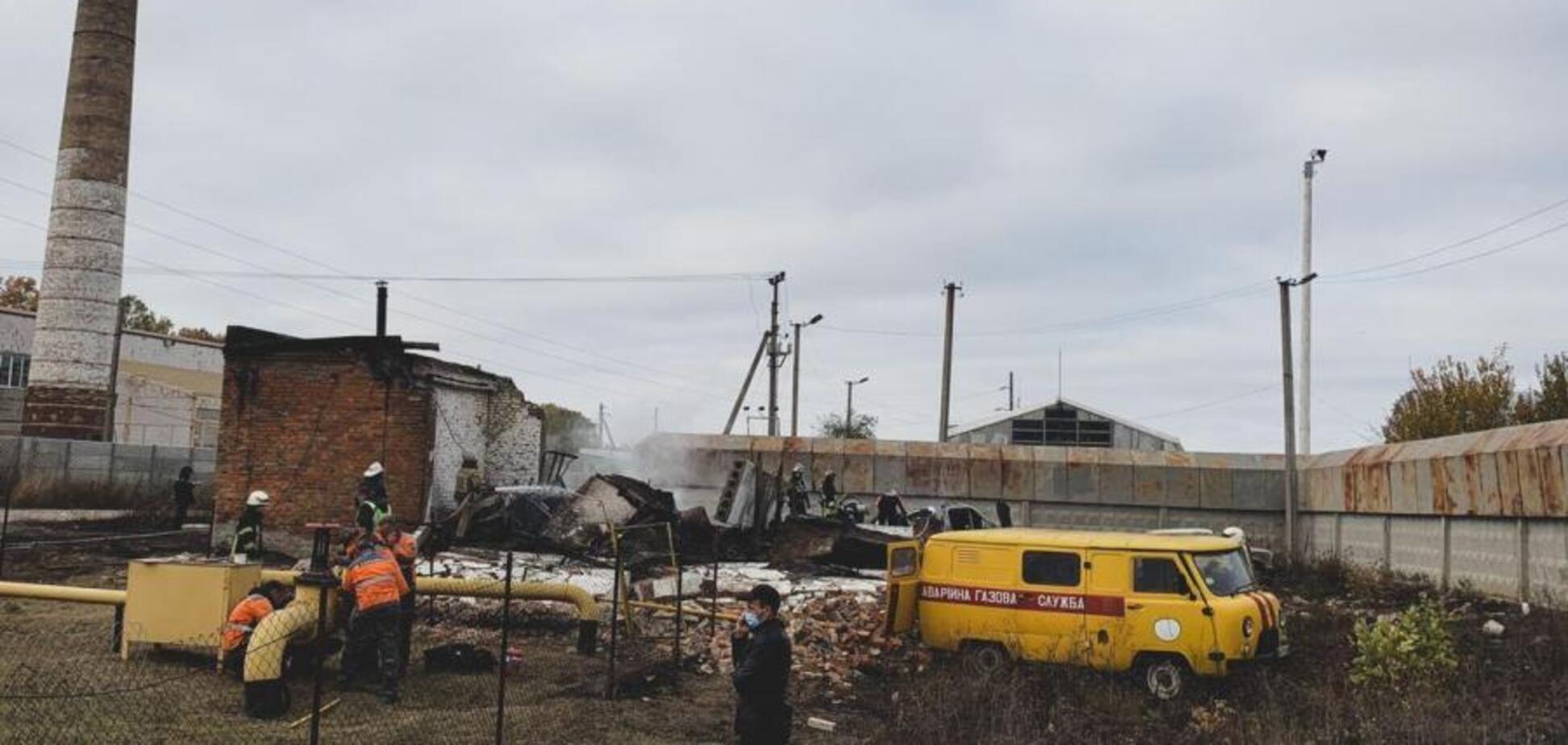 Взрыв газа в селе Березовское