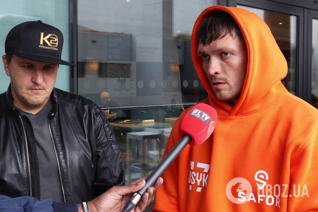 Александр Усик и Александр Красюк