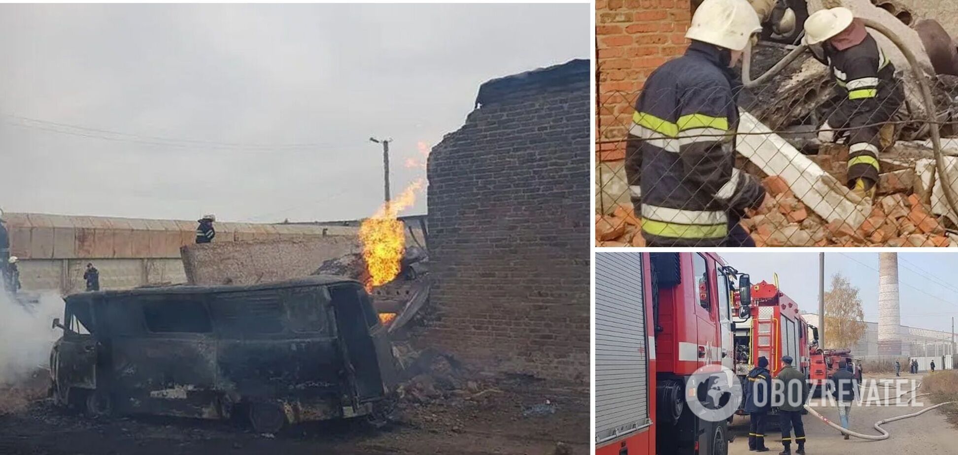 На Харьковщине произошел взрыв газа